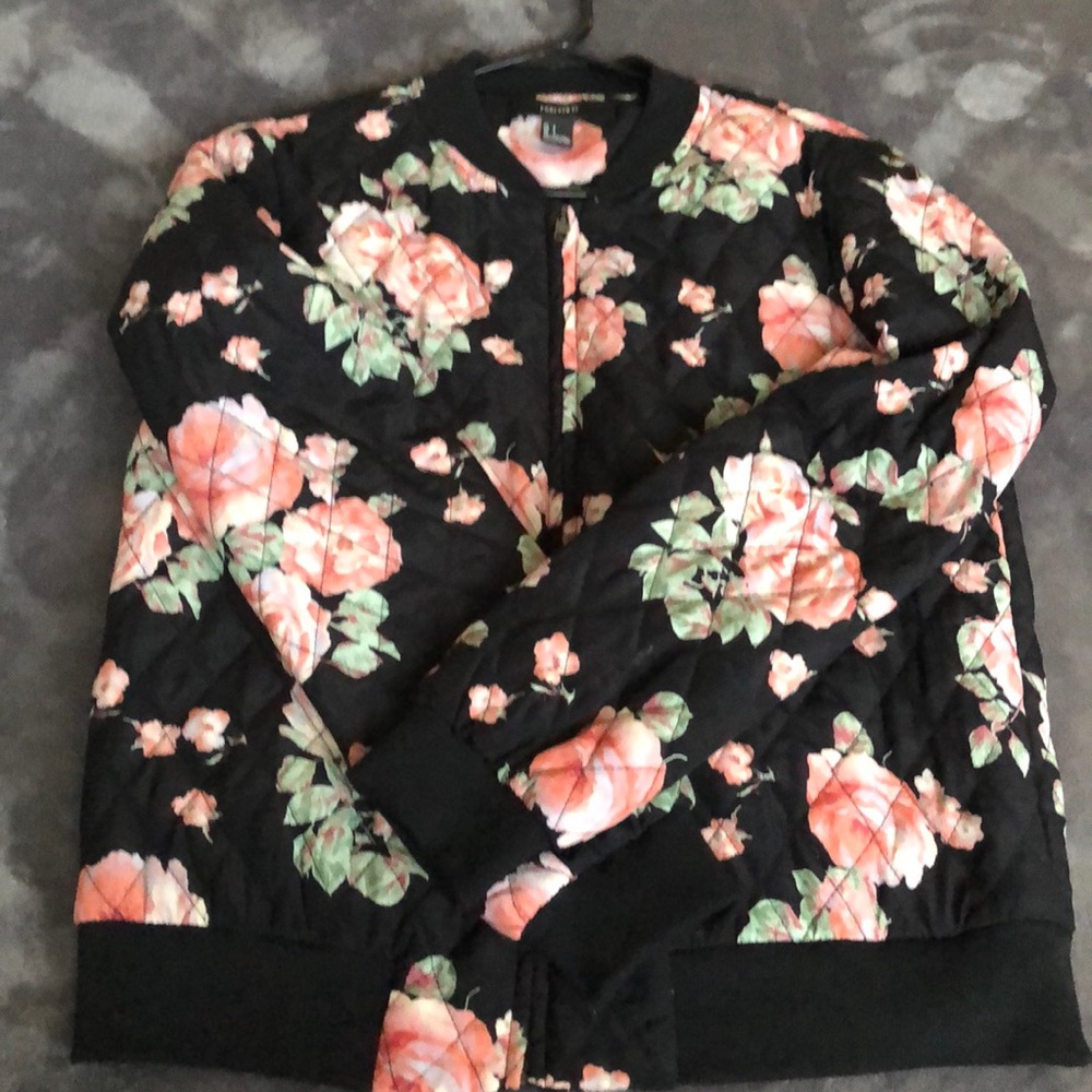 rose bomber jacket